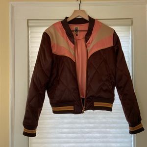 Classic Rock Couture Rising Sun Bomber Jacket